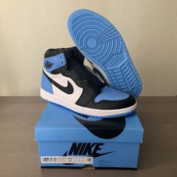 Jordan 1 Retro High OG UNC Toe Size 9.5