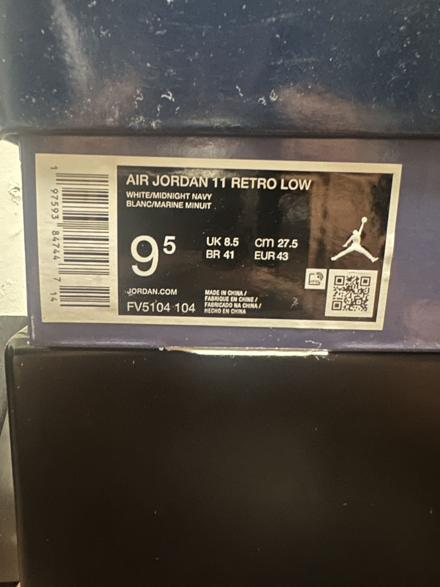 Jordan 11 Retro Low “diffused Blues”