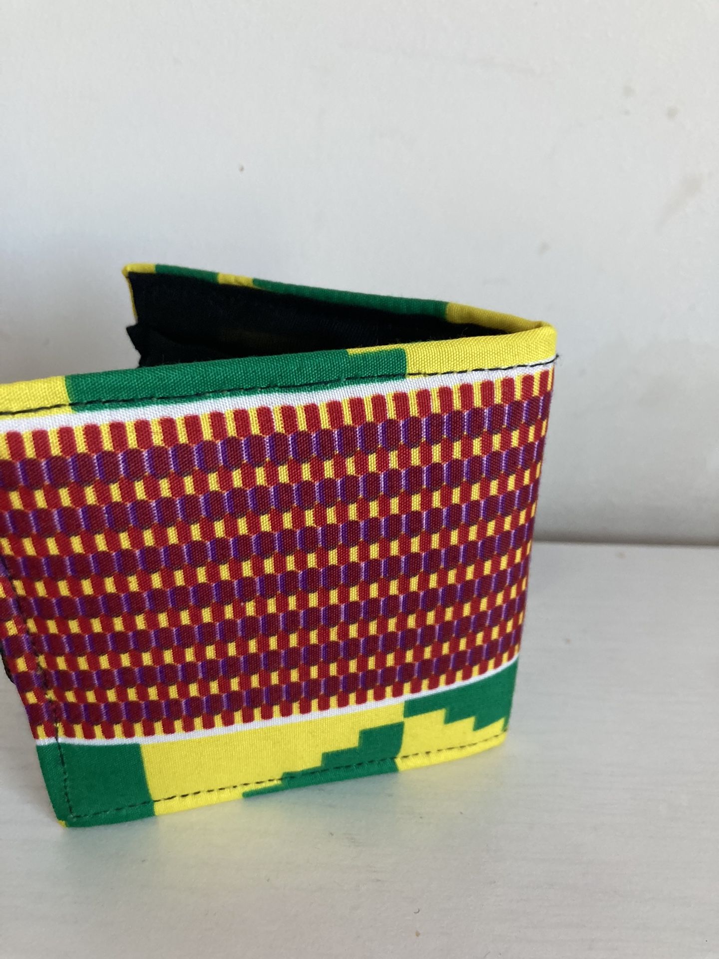 Kente Print Cloth Wallet 
