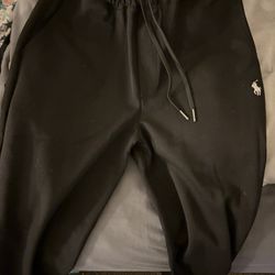 Black Polo Sweat Pants