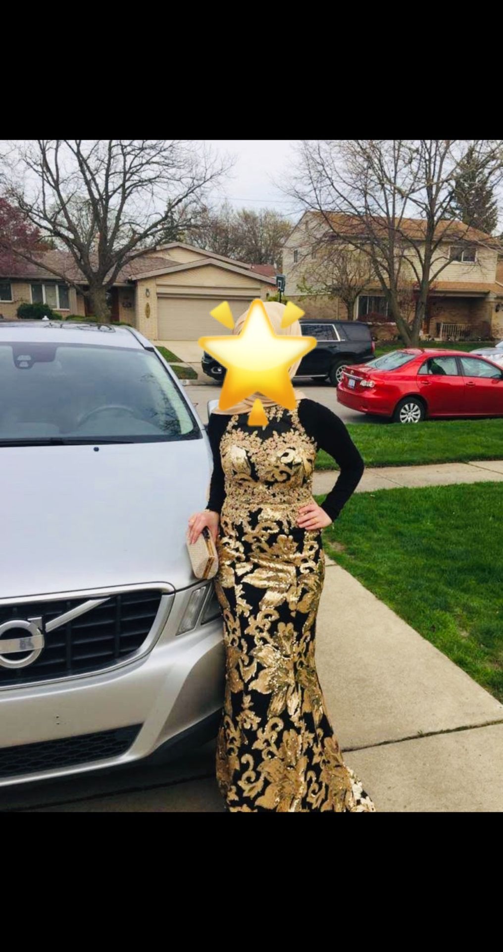 Mermaid sequence dress