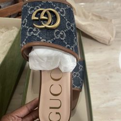 New Gucci Denim Jolie Slides