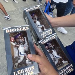 Dodger Lebron James Bobble Head