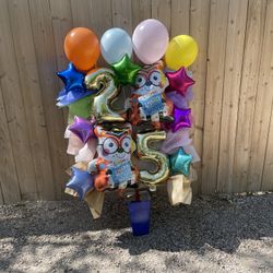 Balloon Bouquet Globos Ramos 