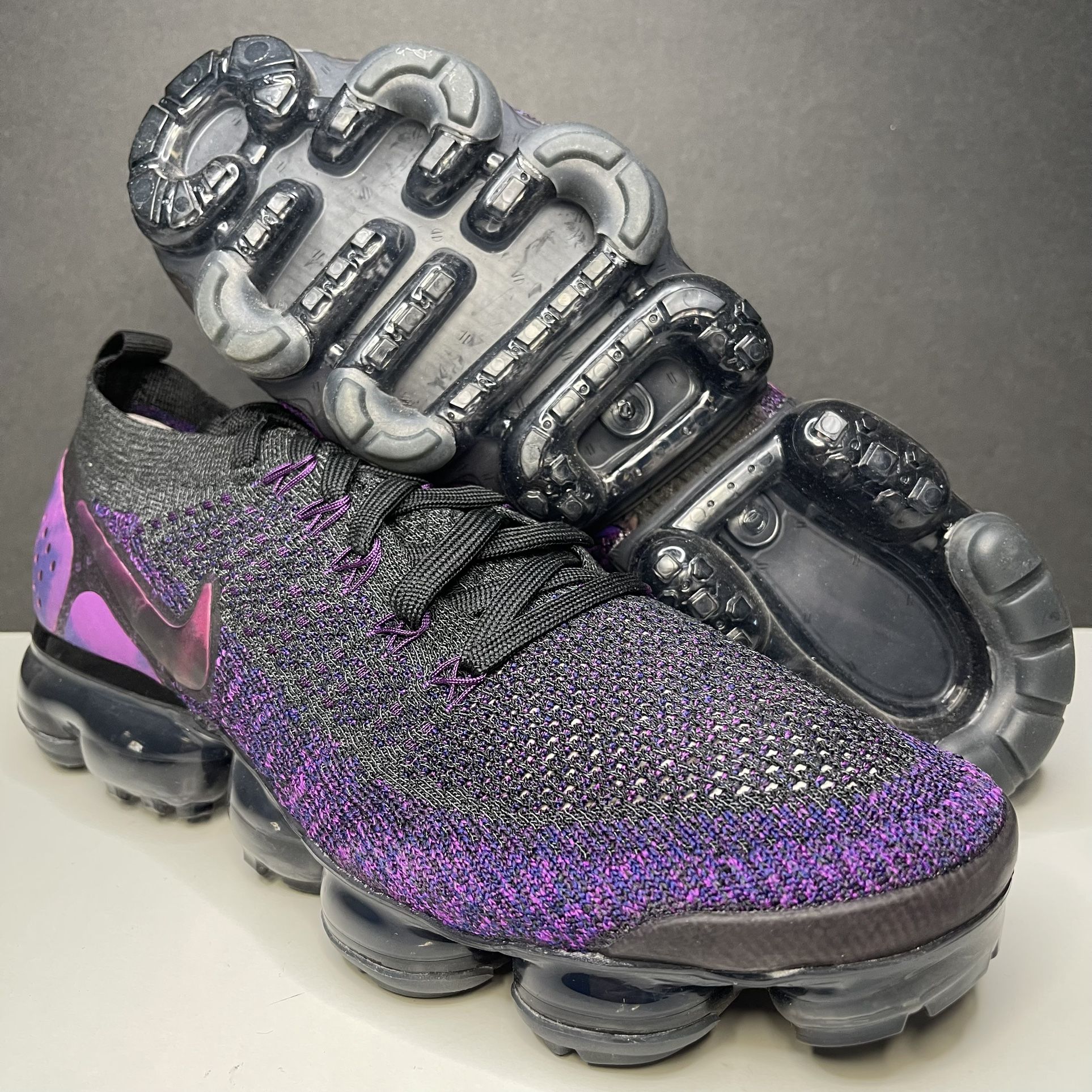 Nike Air VaporMax Flyknit 2 Night Purple Black 942842 013 