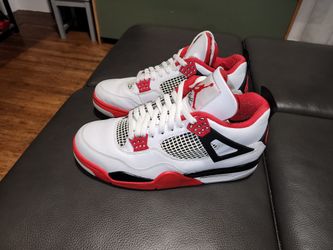 Air Jordan 4 Fire Red Nike Air – Size 10
