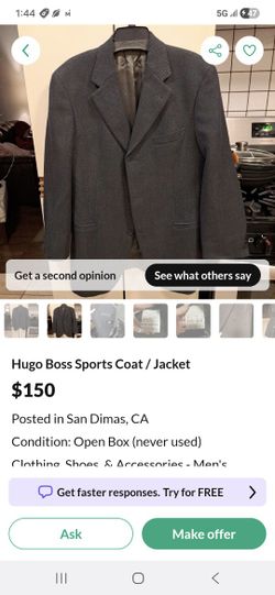 Hugo Boss Beautiful Men's Coat 