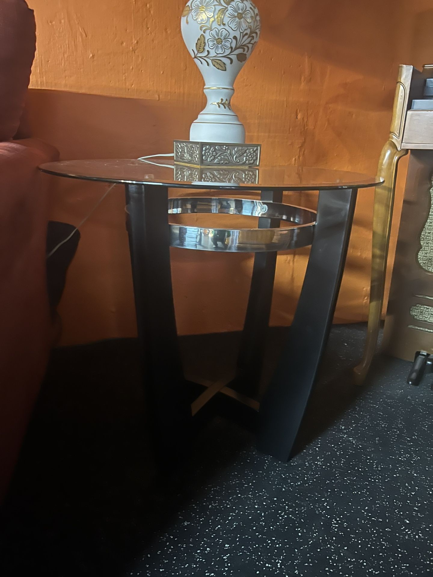 Glass Coffee ☕️ Table And 2 End Tables