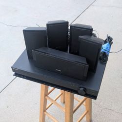 Sony 5.1 Theater System With Subwoofer (DVD Player)