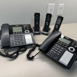 VTech 4-Line Business Phone System – Complete Office Package