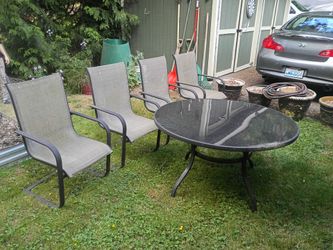 Outdoor patio set