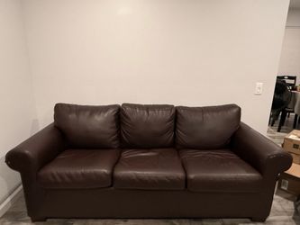 IKEA EKTORP 3-Seat Sofa – Dark Brown – Comfortable & Sturdy