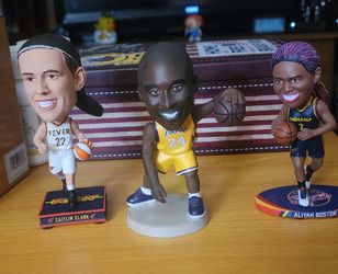 KOBE, CAITLIN & BOSTON BOBBLEHEADS