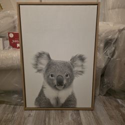 Sylvie Koala Canvas By Simon Te 23 x 33