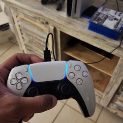 Ps5 With Pro  Controller And All Power And Hdmi Cables Included