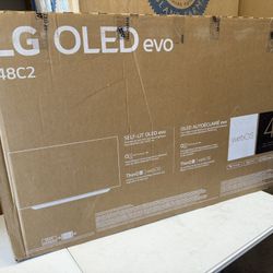 LG - 48” Class C2 Series OLED evo 4K Smart webOS 
