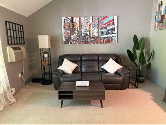 Leather Couch from Cardi’s