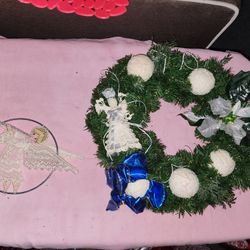 Angel Wreaths /  Wooden Angel 