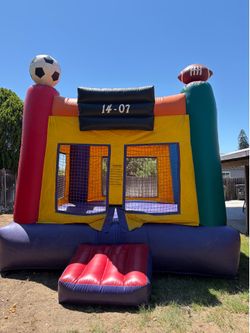 Sports Theme Commercial Jumper Bounce House – 13’x13’