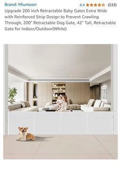 Retractable Safety Gate Pets/baby