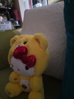 Hello kitty funshine  custom carebear collaboration