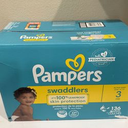 Pampers Size 3 (136) Count