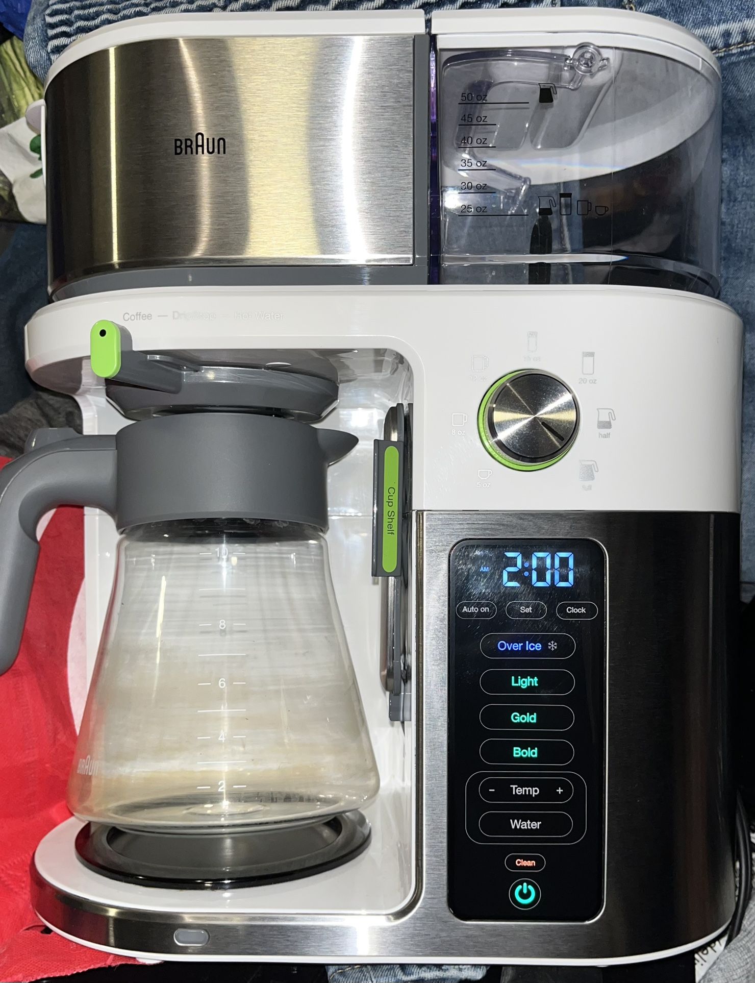 $125 obo Braun MultiServe Plus 10-Cup Drip Coffee Maker - Hot & Cold Multi-Serve Brewer with Timer and Auto Start, Hot Water Dispenser, Over Ice Funct