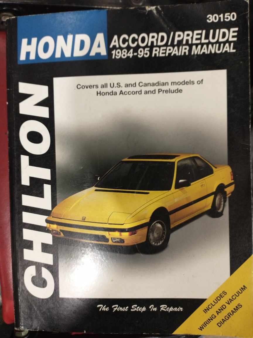 Chilton's Honda Accord/Prelude 1984-95 Repair Manual