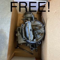 FREE Jeep Intake & Carburetor 