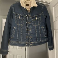 Women’s Lee Sherpa Western Denim Jacket 