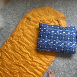 Sleeping Pad And Camping Pillow 