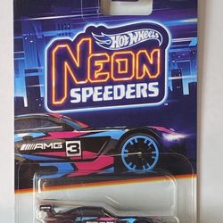 Hot Wheels ’16 Mercedes-AMG GT3 Neon Speeders — Sealed / Rare Run