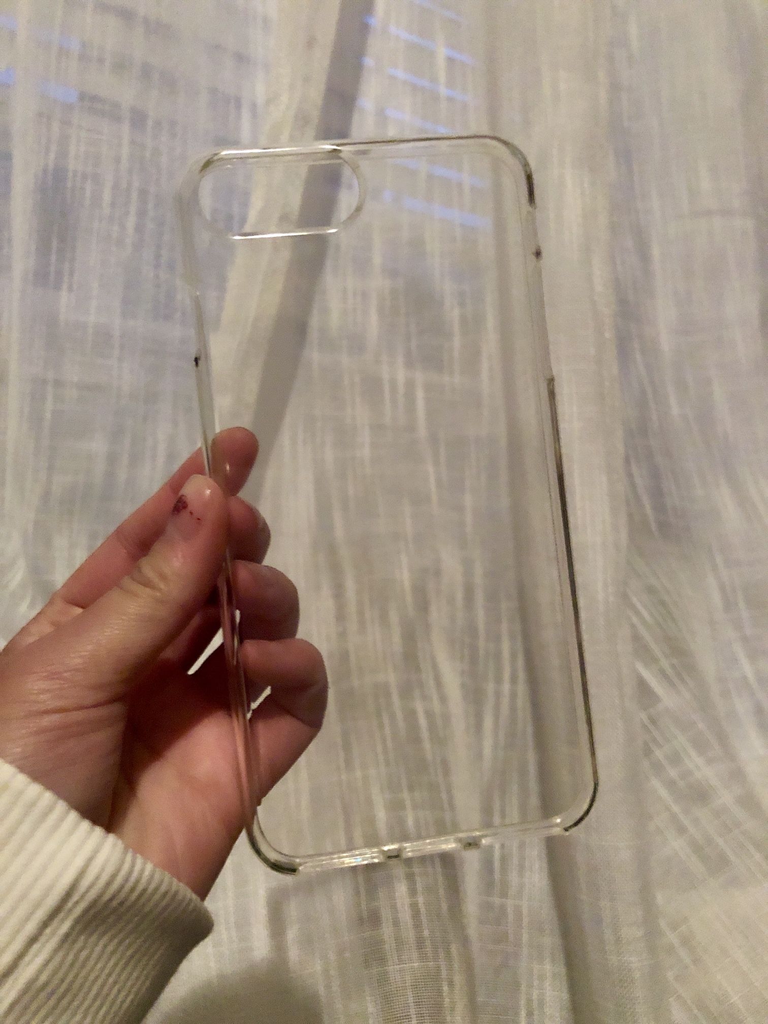Clear Flexible iPhone 7 Plus Case Like New