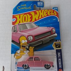 Hot Wheels The Simpsons Homer Mobile 