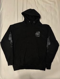 Black anti social social club hoodie