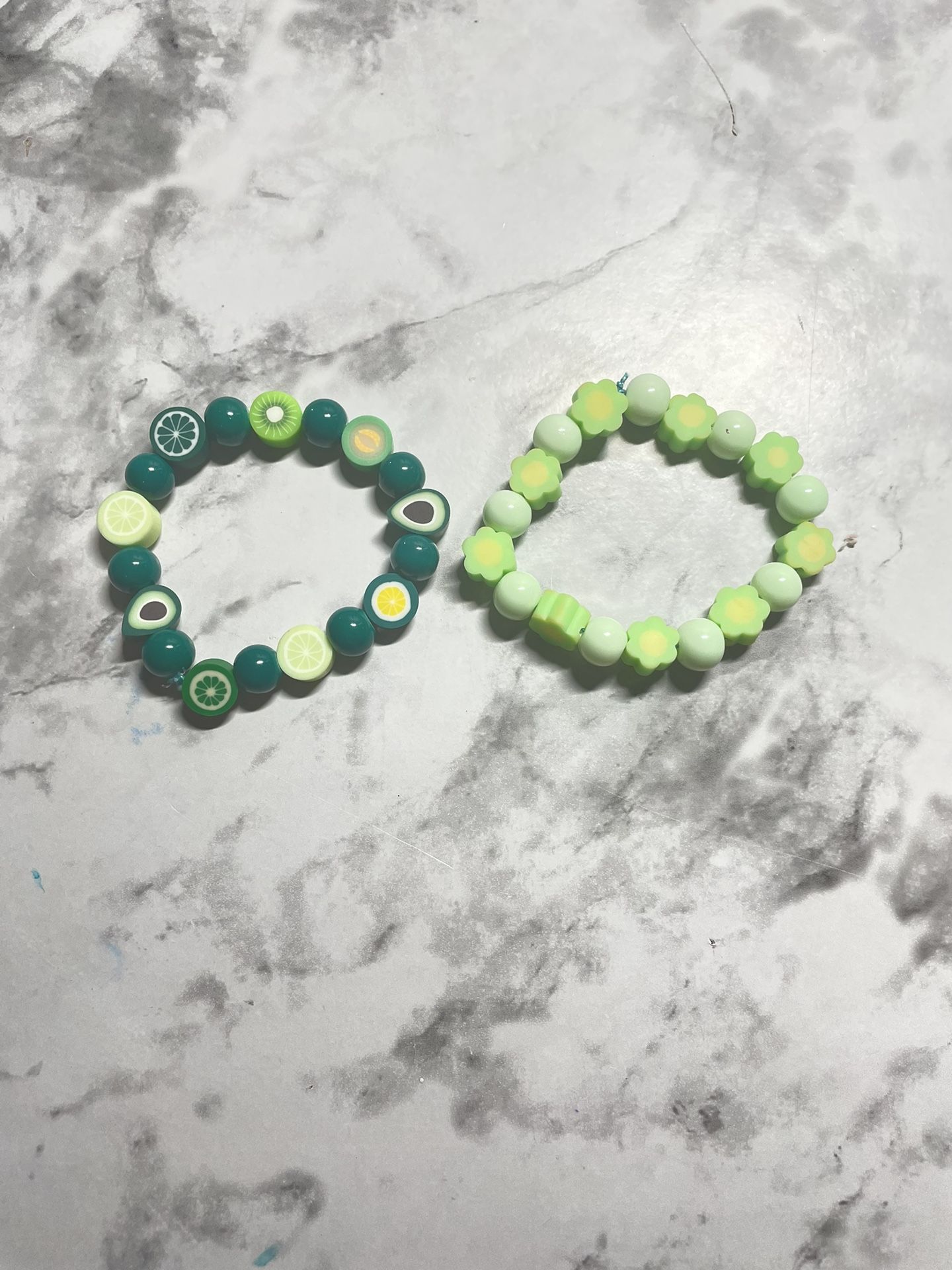 Two Green Bracelets ( Please Read Description)