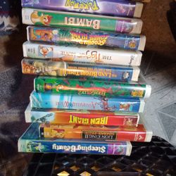 Disney Collectors Vhs Tapes