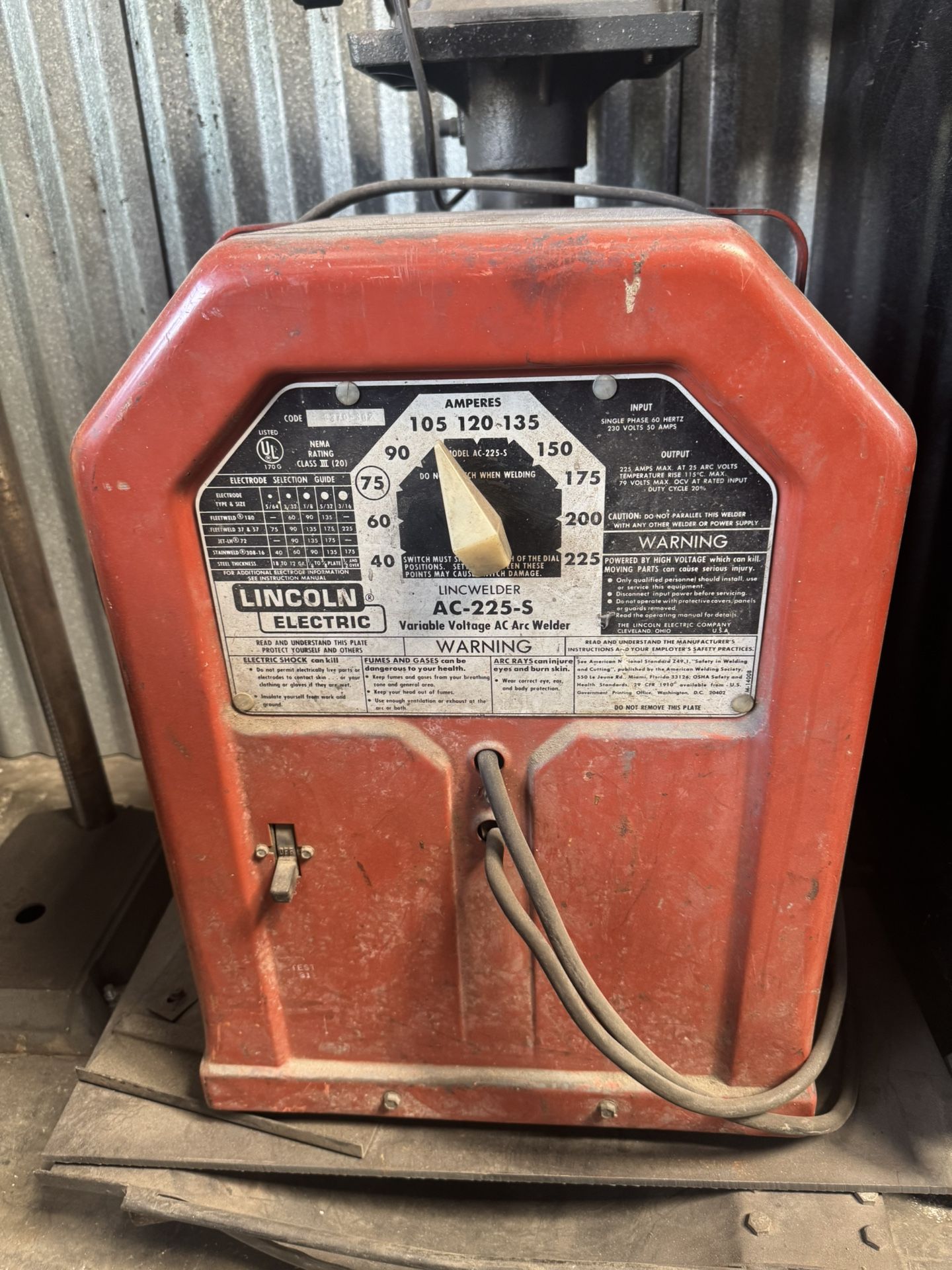 Lincoln Electric Arc welder AC-225-S In Perfect condition