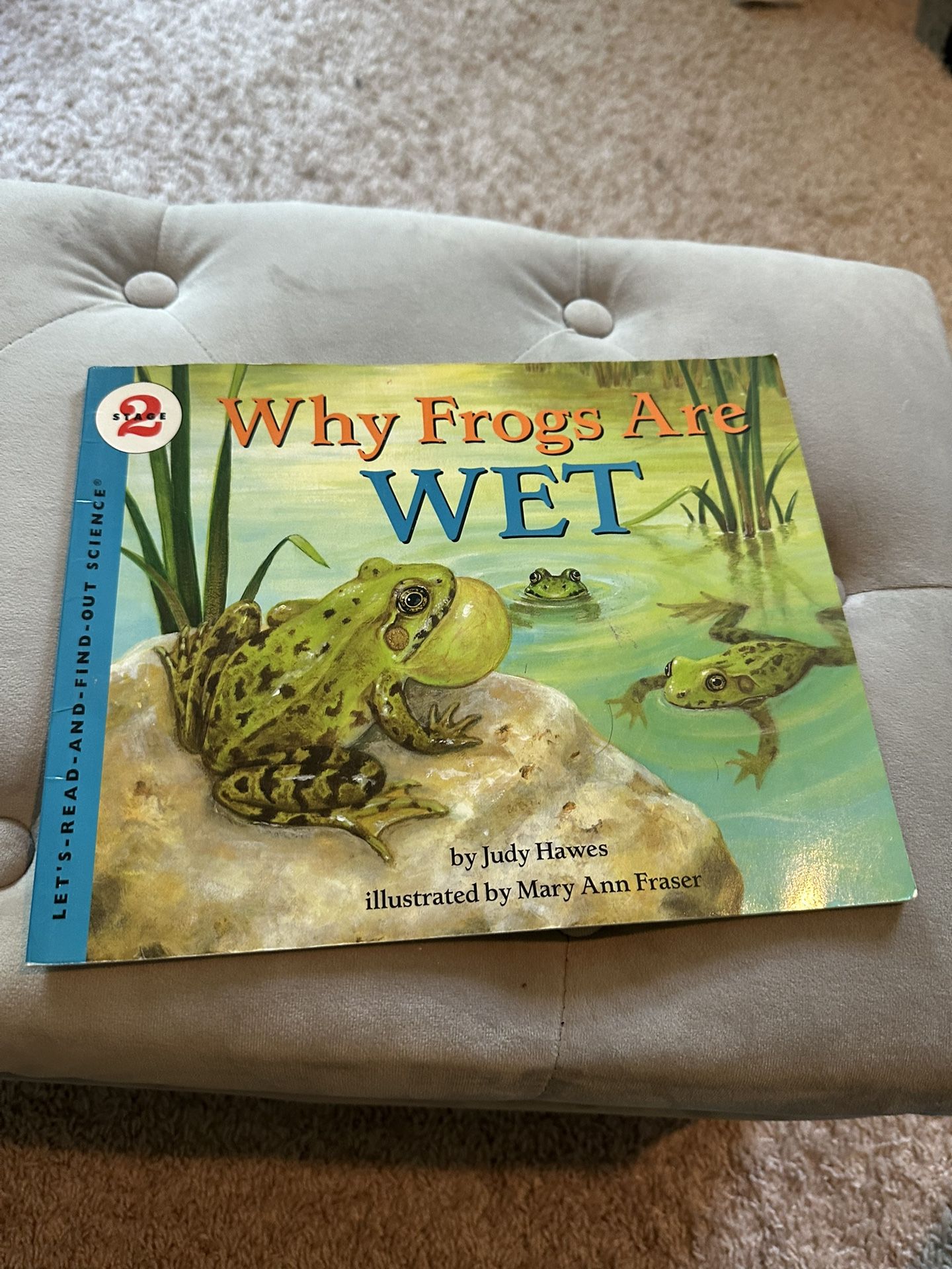 Why frogs are wet