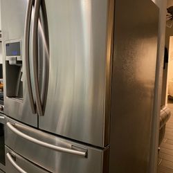 For Sale Grey Samsung Refrigerator
