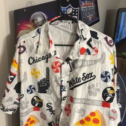 XL CHICAGO WHITE SOXS BEGGARS Hawaiian style shirt