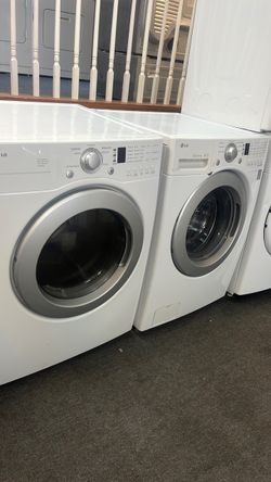LG washer and dryer