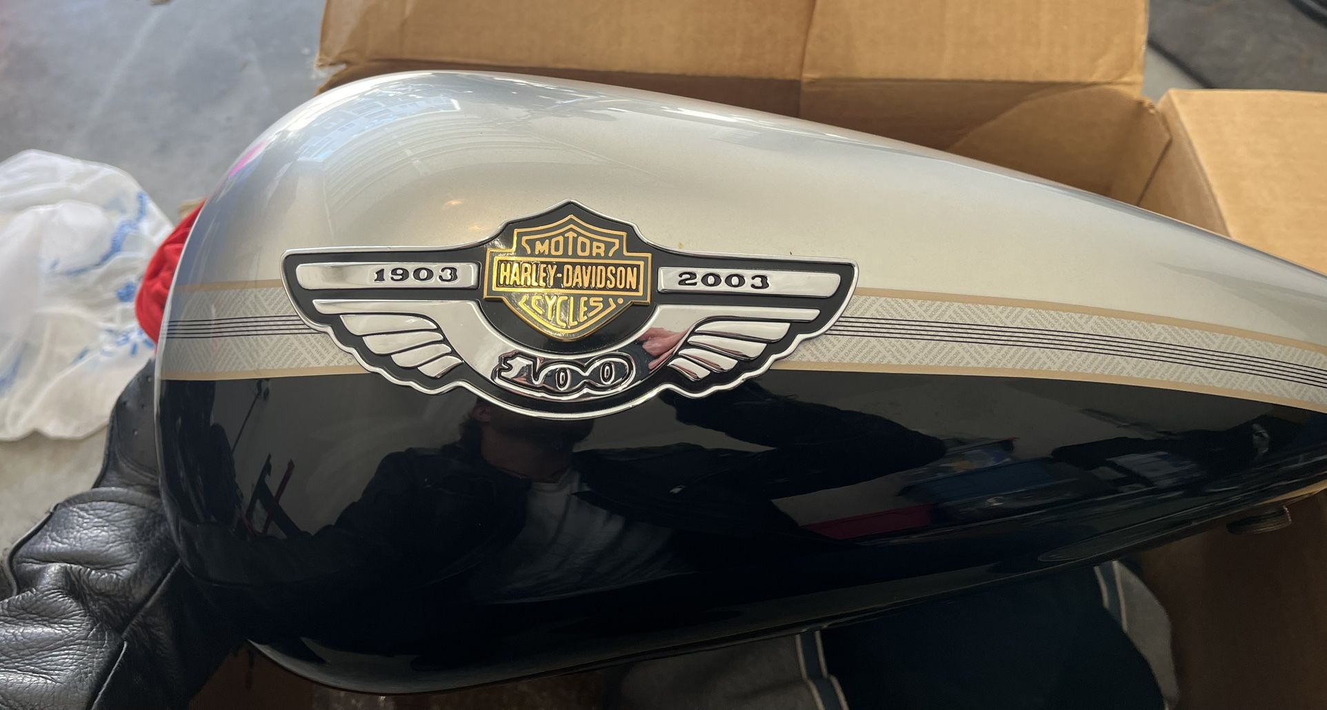 Harley Davidson 100th Anniversary Edition Gas Tank