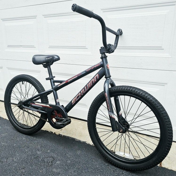 SCHWINN Top Speed 20 inch BMX bike ready to ride