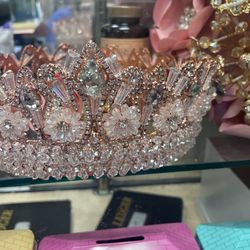 Quince Crown, Flowers, And Hair Piece 