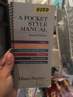 A pocket style manual