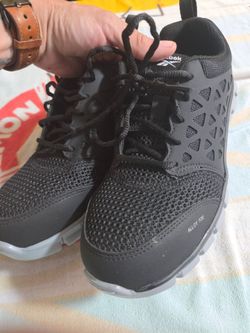 Steel toe shoes