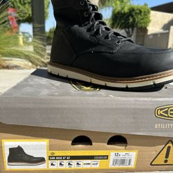 Keen San Jose 6” AT Aluminum Toe Boots  Size 12