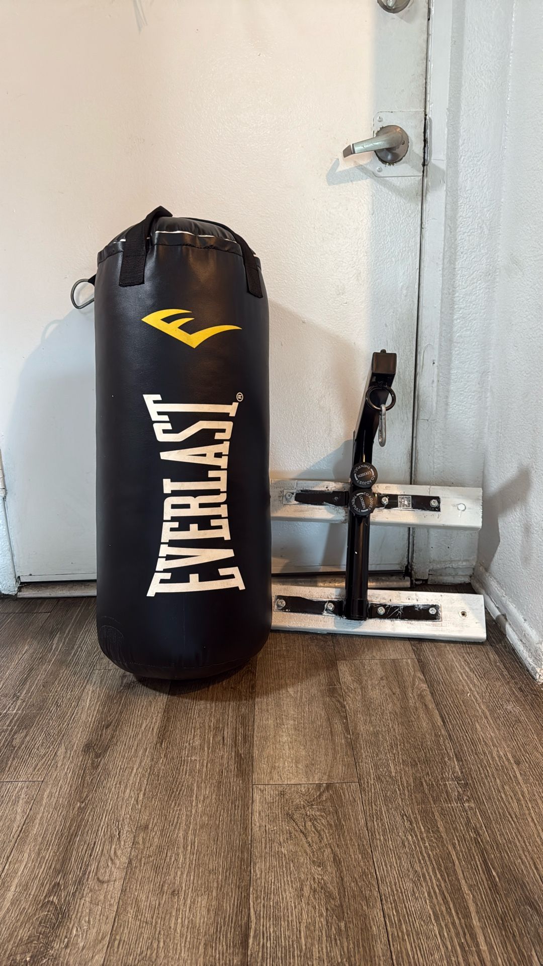 Punching Bag with wall mount