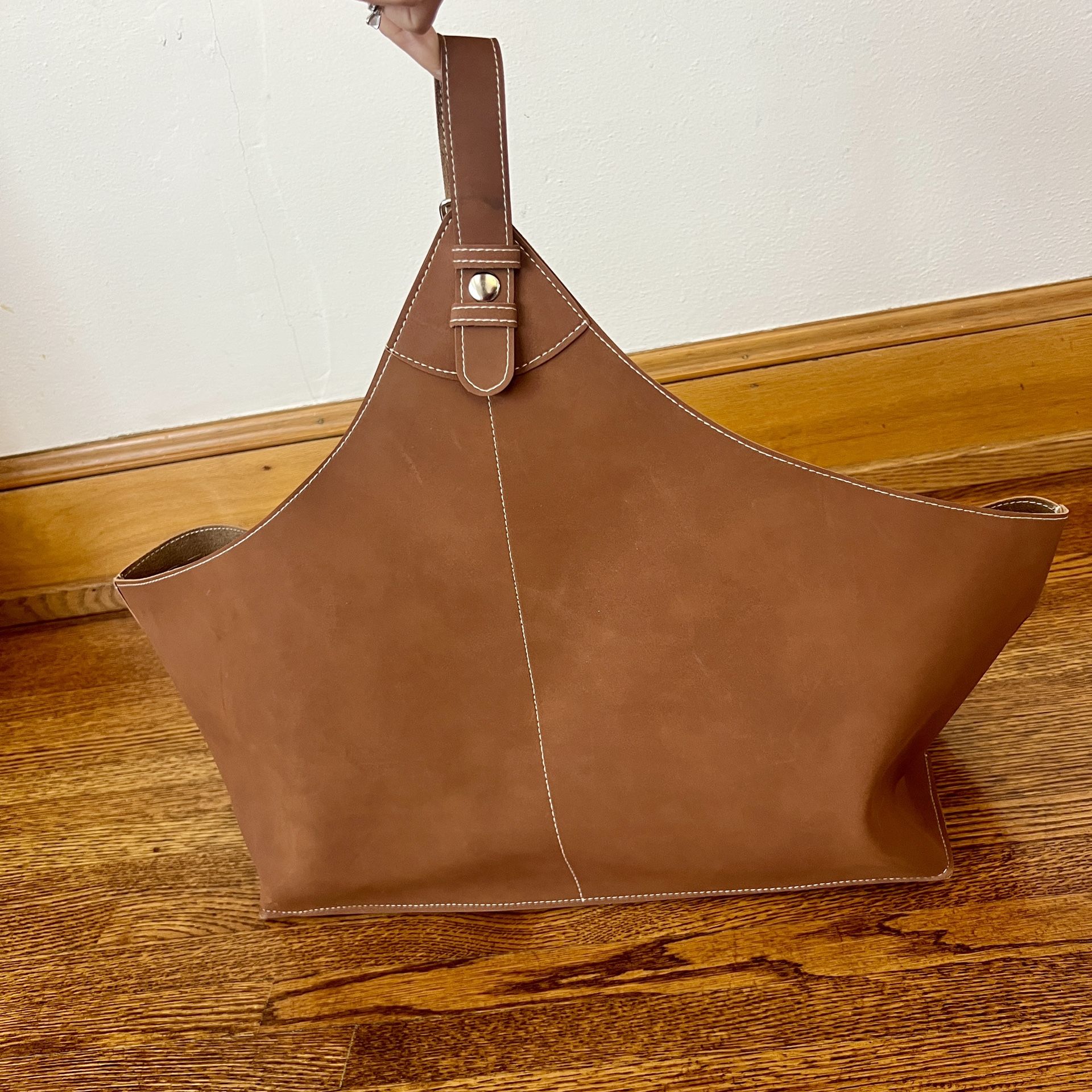 Place and Time by Jo-Anne Fabrics Firewood Storage Bag 20”x17”